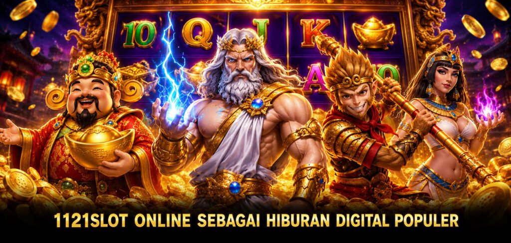 1121SLOT Online Sebagai Hiburan Digital Populer
