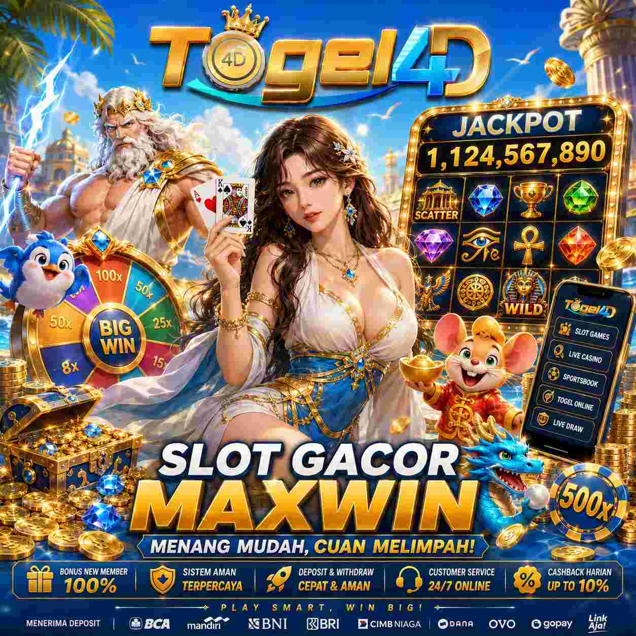 Togel4D Menjelajah Kemudahan dan Sensasi Menang Besar